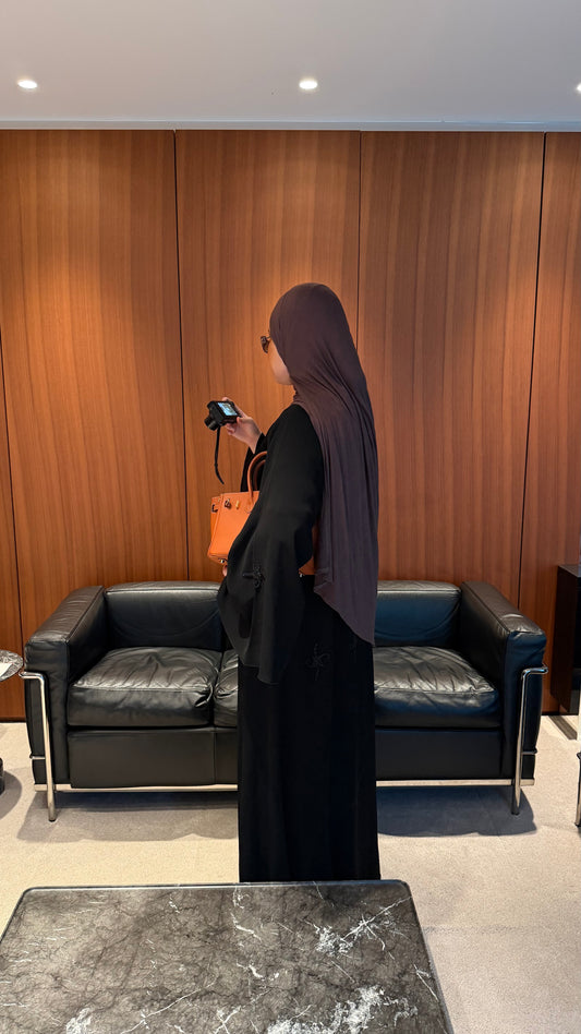 Kimono black cristal