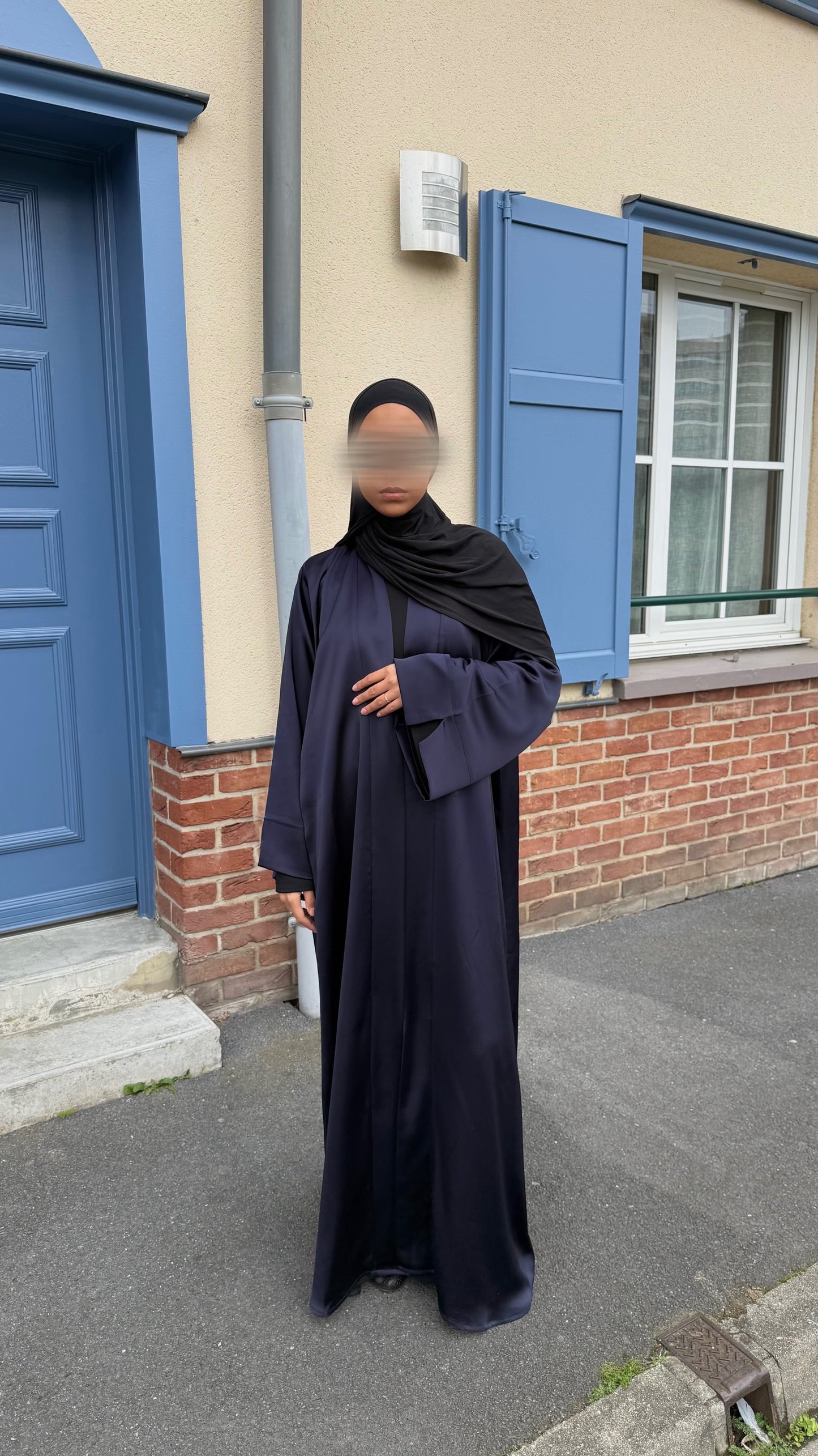 Kimono navy blue - 2 pièces